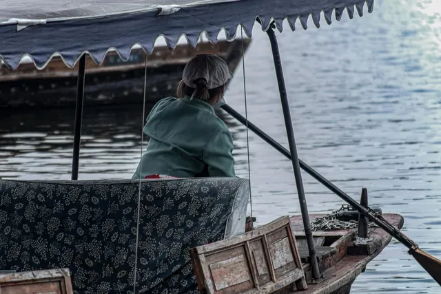 Woman traveling